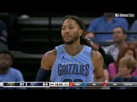 Derrick Rose 16 pts 4 reb 3 ast vs Denver Nuggets | 2023-10-27