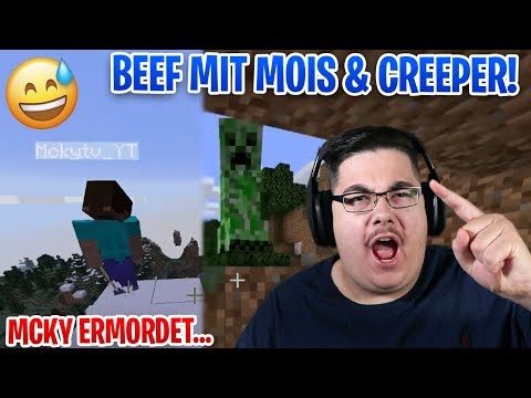 MckyTV wird ermordet... 😂 Beef mit Mois & Creeper - Minecraft