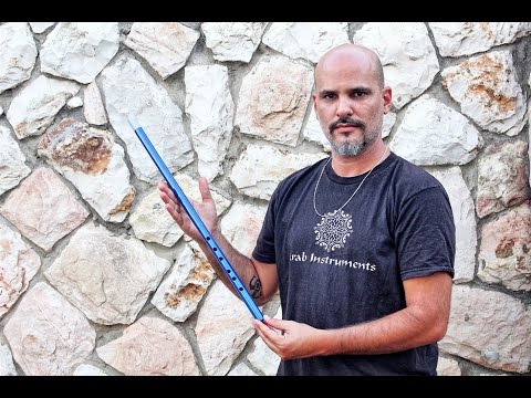 Rast Taksim, Blue Arabic Plastic Ney - Tuning Supurde, Re bayat