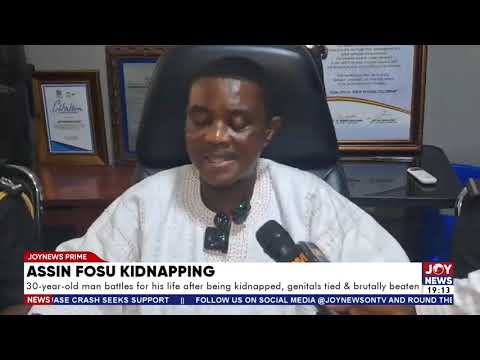 Thirty year old man battles for his life after being kidnapped, genitals tied and brutally beaten.