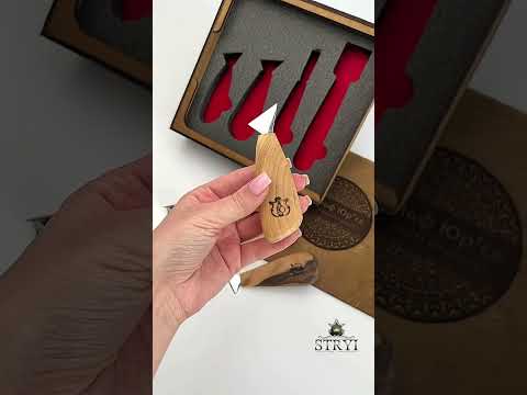 Набор стамесок для начинающего 4 шт для геометрической резьбы АЮ-STRYI Start - фото 1 - id-p2802100412