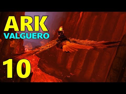 [10] Raiding Wyvern Nests! The Fire Wyvern Cave!!! (ARK Valguero DLC Gameplay)