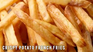 How to make Crispy French fries Recipe at Home | Crispy French Fries Recipe | Aloo Chips Recipe