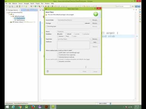 Java Basic Tutorial 09 Association One To One