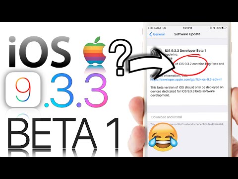 iOS 9.3.3 Beta 1 What's up With Apple ?