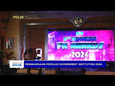 LIVE - PENGHARGAAN POPULAR GOVERNMENT INSTITUTION 2024