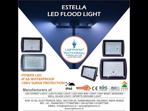 200W LED Flood Light with Lens-Estella