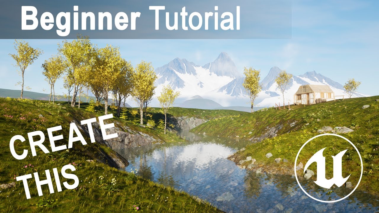 Unreal Engine 4 Beginner Tutorial - Create Worlds in UE4