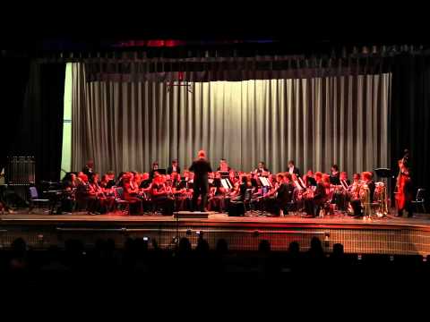 CHS's Wind Ensemble - La Fiesta Mexicana (Part I) - FBA District 1 HS Concert MPA - 03-08-14