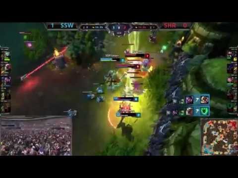 SSW vs SHR - Crazy Teamfight - World Finals