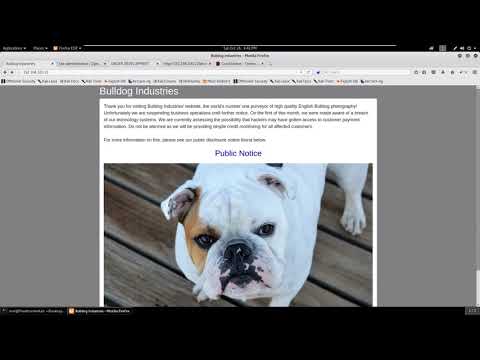 Bulldog CTF Walkthrough
