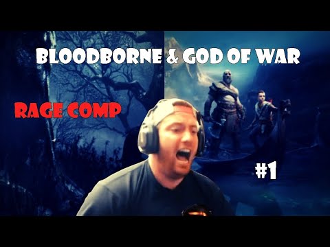 PCHOOLY BLOODBORNE & GOD OF WAR MEGA RAGE COMPILATION #1
