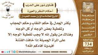 9040 - يكثر الجدل في حكم النقاب وحكم الحجاب وتغطية بعض الوجه - نور على الدرب image