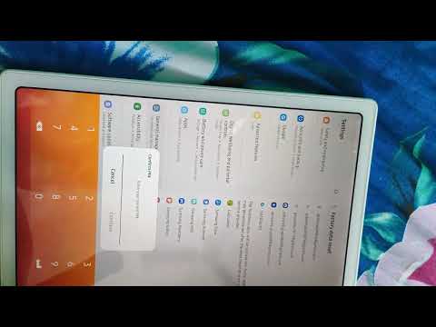 How to erase all data in Samsung tab A7, simple way to erase everything .