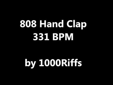 808 Hand Clap : 331 BPM - Beats Per Minute