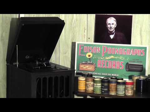 Edison blue amberol cylinder 1514 - The Mocking Bird (xylophone) by Charles Daab