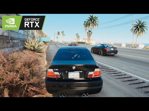 ► GTA 5 PC Photorealism Graphics MOD ✪ BMW M3 E46! 🔥 GEFORCE RTX™ 2080 Ti & i9-9900k