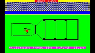 Sharp MZ-700 Game: Sportsman (1983)