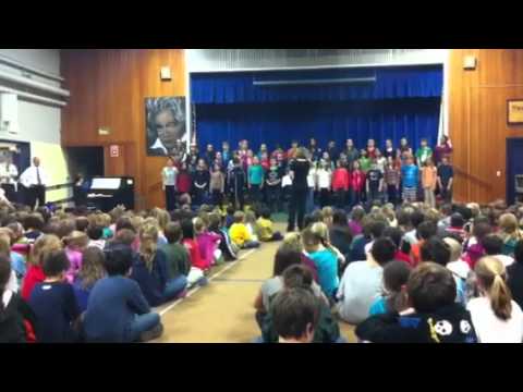 Simple Gifts Pine Hill 5th grade chorus
