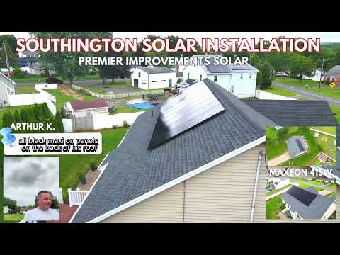 Southington Solar Panel Installation 2023 | CT Solar Company | Premier Improvements Solar