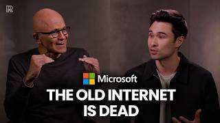 Satya Nadella on AI Agents, Rebuilding the Web, the Future of Work, and more