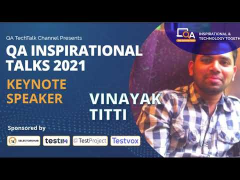 Keynote speech | QA Inspirational Talks 2021