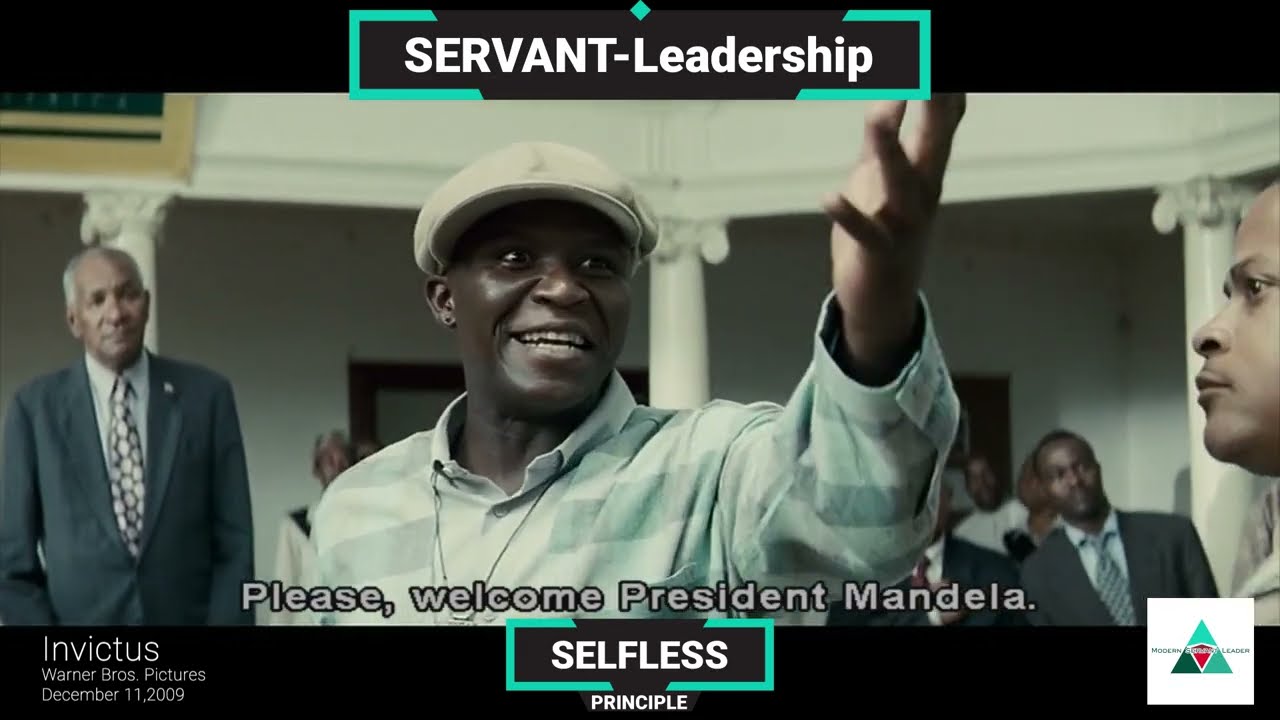 SELFLESS: Servant-Leadership 101: Selflessness Lesson (Nelson Mandela example)