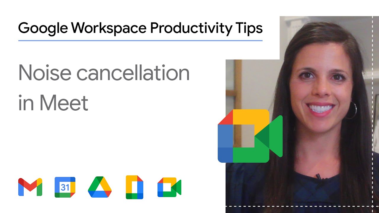 Having meetings at home can sometimes be noisy whether it’s due to on-going construction on your house or your pet making some background noise. In this episode of Google Workplace Productivity Tips, we show you how to enable the noise cancellation feature on Google Meet!