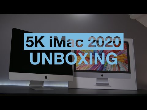 5K iMac UNBOXING (2020)