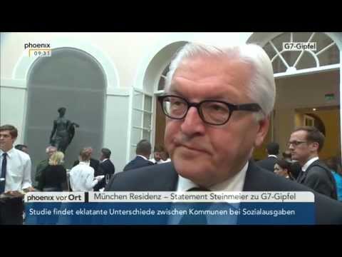 G7-Gipfel : Statement von Frank-Walter Steinmeier am 07.06.2015