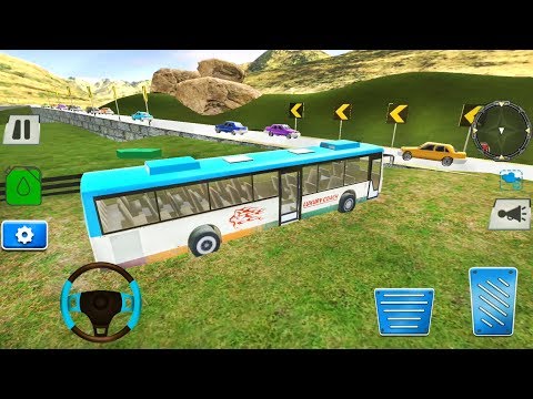 Highway Driving in Heavy Traffic - OffRoad Bus Simulator 2019 - Android Gameplay FHD