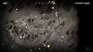 THE LONG DARK: Full map of Episode 3 Pleasant Valley region - Wintermute