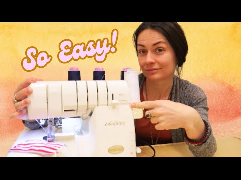 How to thread the Babylock Enlighten Serger