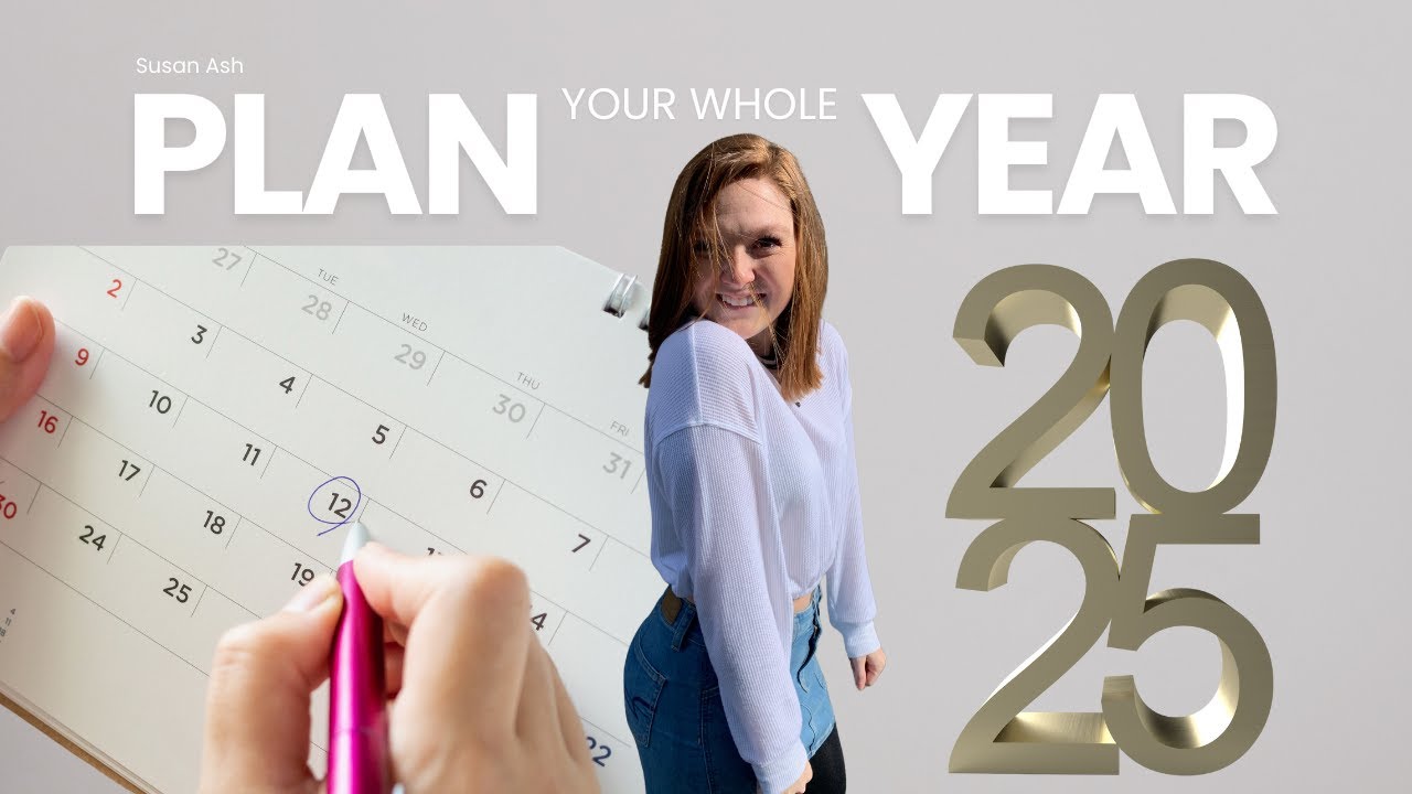 Plan Your ENTIRE 2025 Year in Just 7 Days | Step-by-Step Guide to a Productive Year