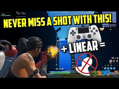 Hit MORE Shots with LINEAR Aim Assist! (Console Controller Tips to IMPROVE Aim!)