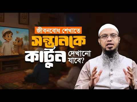 বাচ্চাদের শিক্ষণীয় কার্টুন দেখানো কি জায়েজ? | Shaikh Ahmadullah