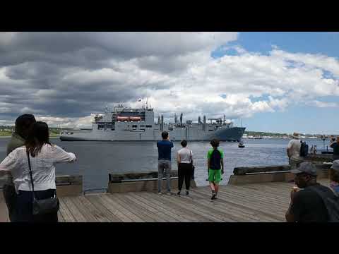 US Navy Plays Barrett's Privateers While Leaving Halifax