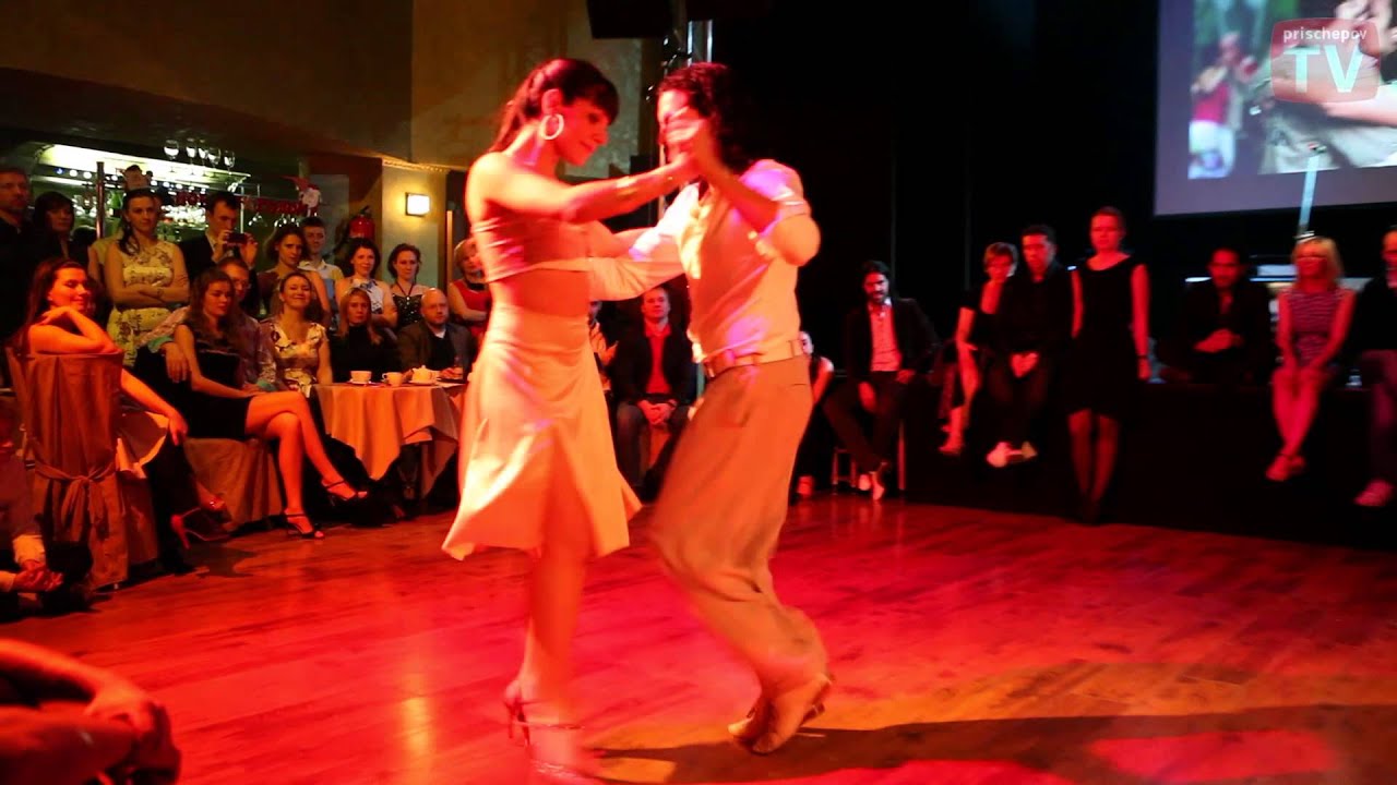 Celeste Medina & Rodrigo Fonti, 2-3,  Durov Art-cafe 11.12.2012  archive video, tango