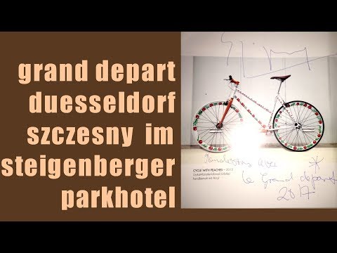 Grand Depart Duesseldorf Kultur im Steigenberger Parkhotel mit Stefan Szczesny und Ger