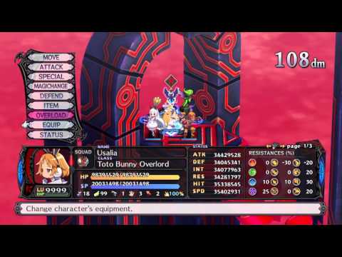 Disgaea 5: This is for Usalia, too.