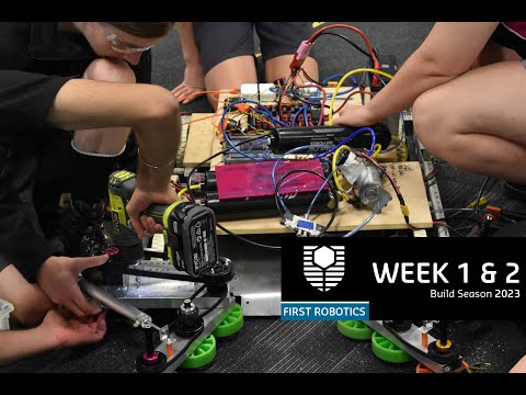 Curtin FRC - Team 4788 Can't Control - Charged Up Highlights Week 1 & 2
