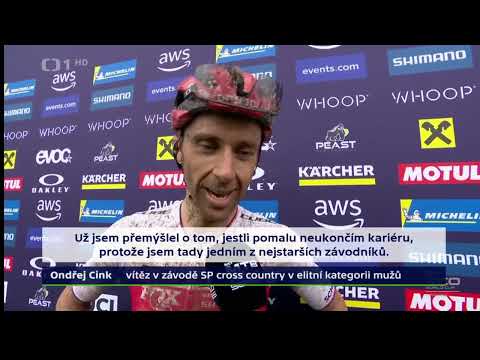 Ondřej Cink - vítěz světového poháru v rakouském Leogangu