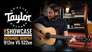 Video thumbnail for Grand Concert Shape Showcase | 912ce VS. 522ce | Taylor Guitars Shape Showcase by Chicago Music Exchange