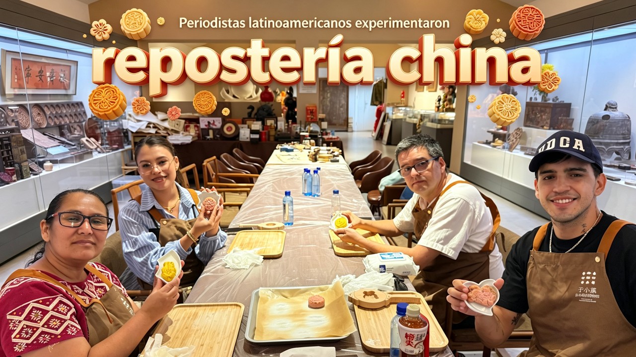 Periodistas latinoamericanos experimentaron repostería china