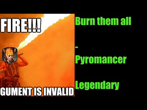 Burn them all! - Pyromancer Sienna - Warhammer Vermintide 2