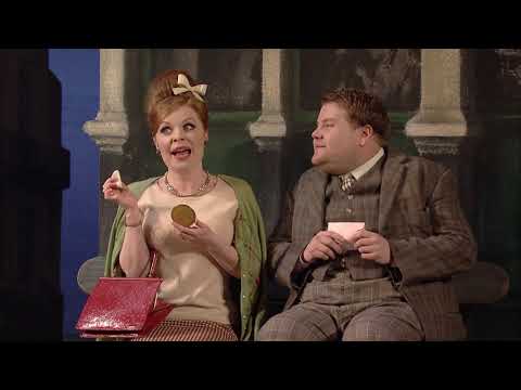 Thumbnail of the video: Official Clip | 'Big boned' | National Theatre at Home: One Man, Two Guvnors