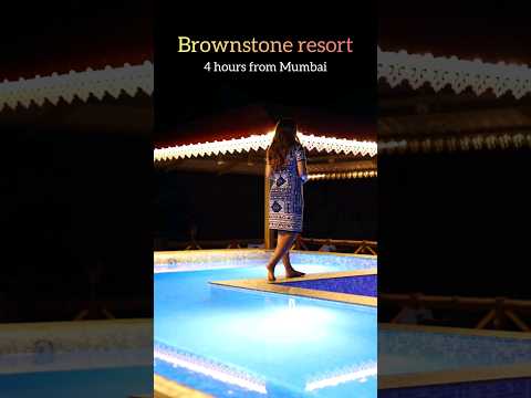 Best resort in Mahabaleshwar 😍 Brownstone resort | Mahabaleshwar trip #shortsvideo #maharashtra #new