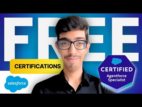 100% FREE AI Salesforce Certification for Everyone🔥