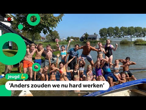 Zo zochten jullie met je klas verkoeling op
