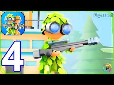 Gameplay Walkthrough Part 4 War Army Commander Base Defense Level 6,7 (iOS, Android) - YouTube